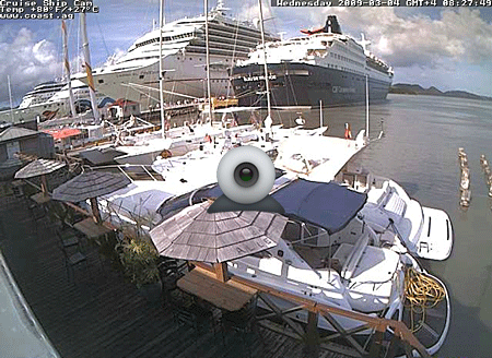 antigua john st harbour webcam coast