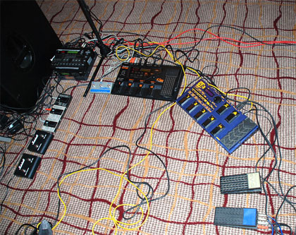 Kev's floor-pedal system